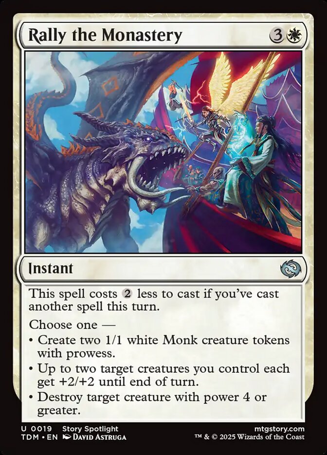 Rally the Monastery: Tarkir: Dragonstorm