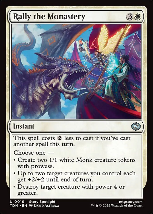 Rally the Monastery: Tarkir: Dragonstorm
