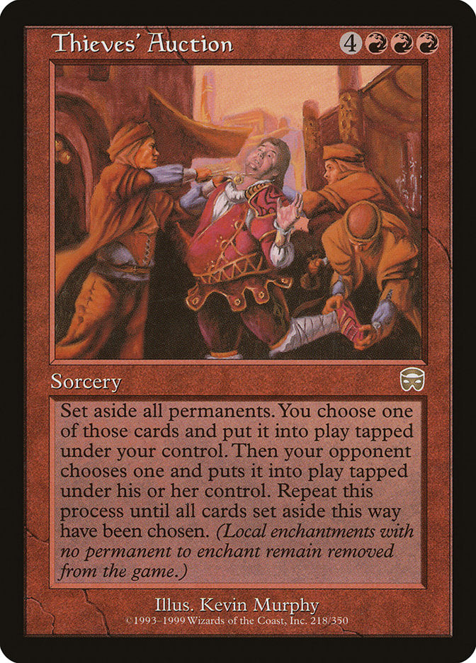 Thieves' Auction - (Foil): Mercadian Masques