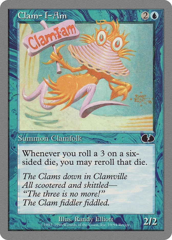 Clam-I-Am: Unglued