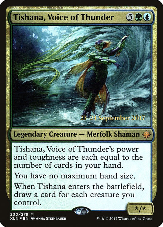 Tishana, Voice of Thunder (Prerelease) (Ixalan) - (Foil): Ixalan Promos