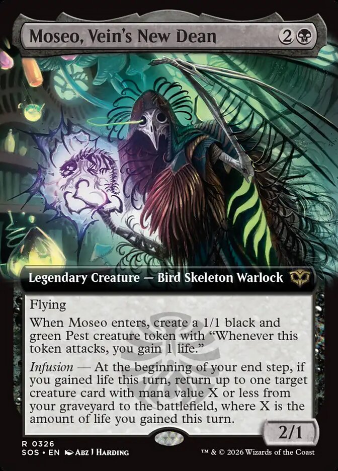 Moseo, Vein's New Dean: Secrets of Strixhaven