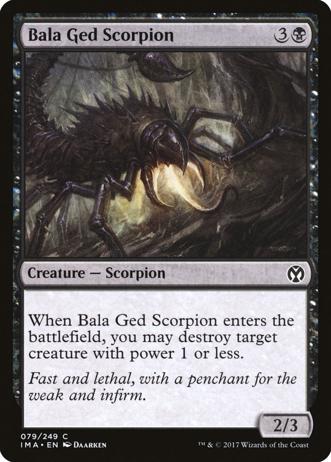 Bala Ged Scorpion - (Foil): Iconic Masters