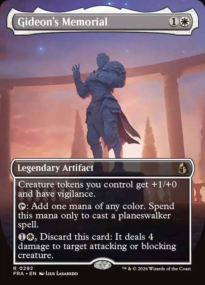 Gideon's Memorial (Borderless) (#292)