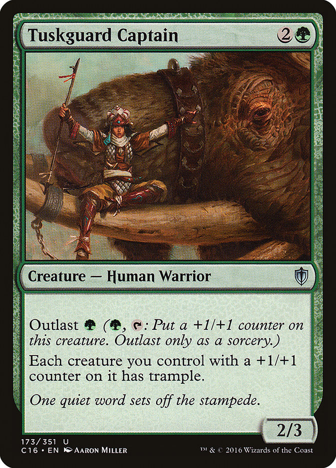 Tuskguard Captain: Commander 2016