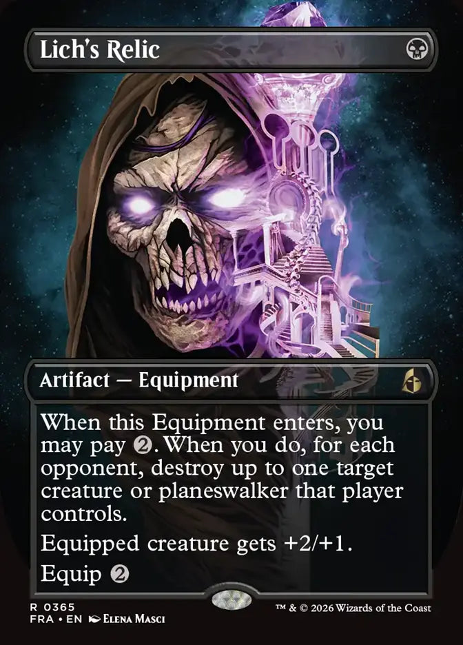 Lich's Relic (Borderless) (#365)