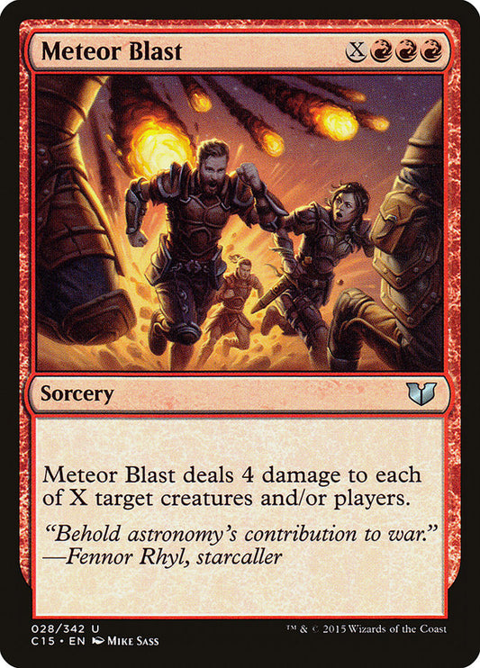 Meteor Blast: Commander 2015