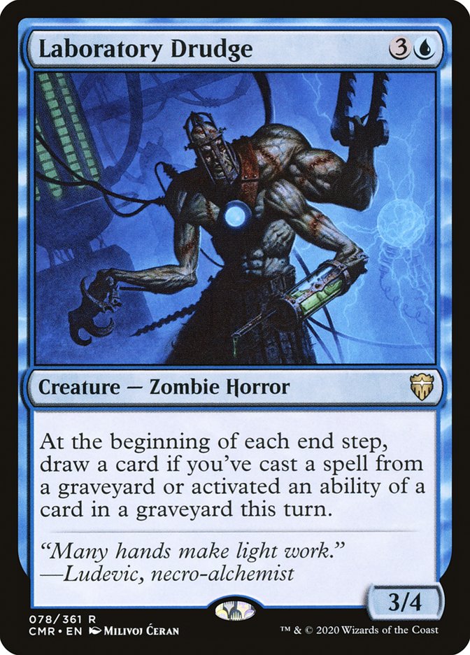 Laboratory Drudge: Commander Legends