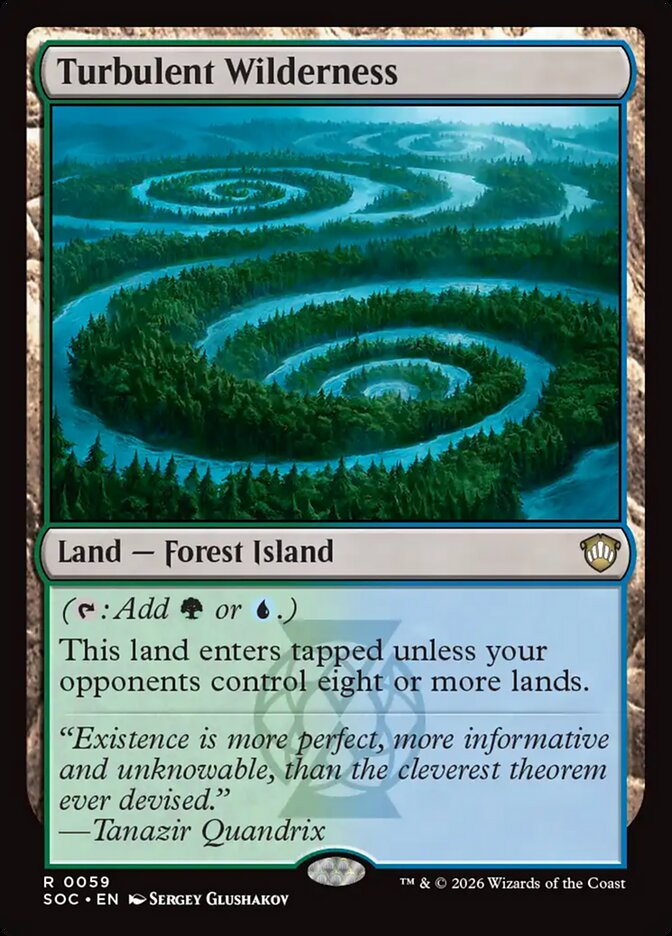 Turbulent Wilderness: Secrets of Strixhaven Commander