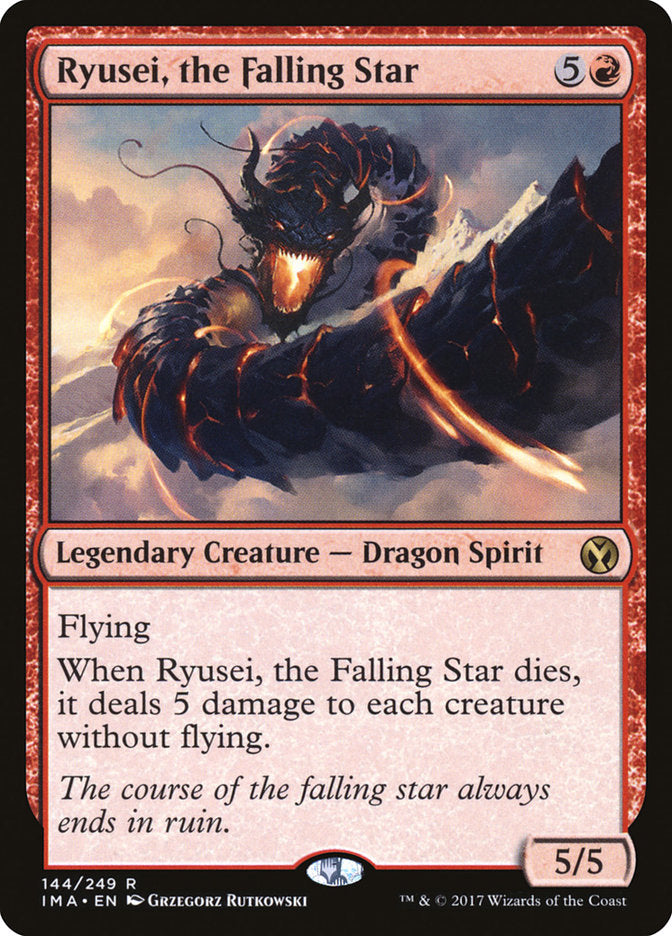 Ryusei, the Falling Star: Iconic Masters