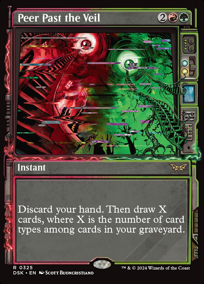 Peer Past the Veil (Showcase): Duskmourn: House of Horror