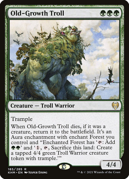 Old-Growth Troll - (Foil): Kaldheim