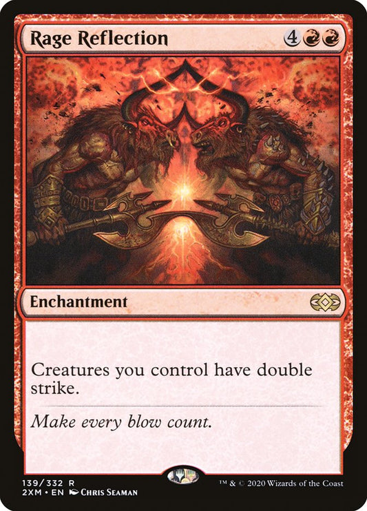 Rage Reflection - (Foil): Double Masters