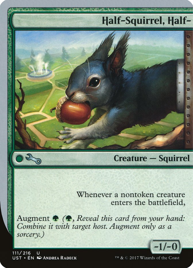 Half-Squirrel, Half-: Unstable