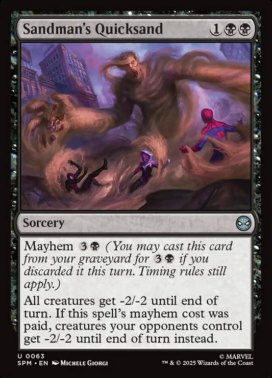 Sandman's Quicksand - (Foil): Marvel's Spider-Man