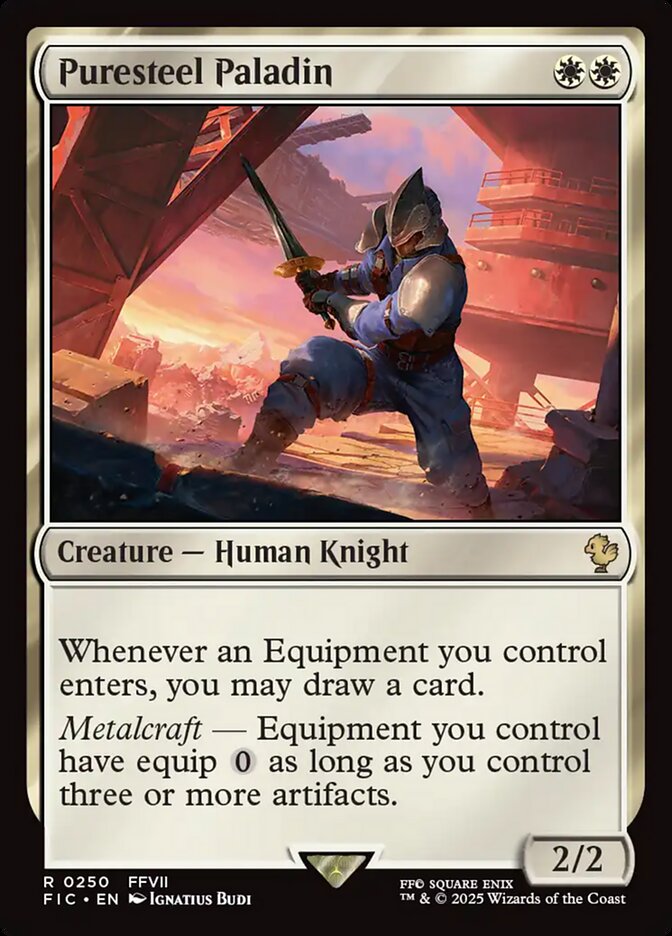 Puresteel Paladin: Final Fantasy Commander