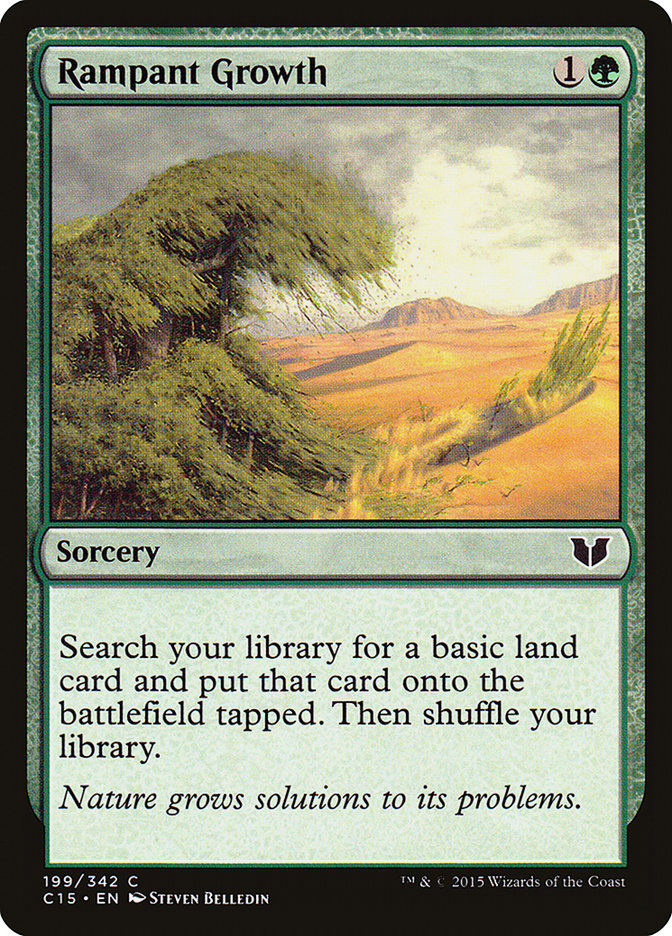 Rampant Growth: Commander 2015