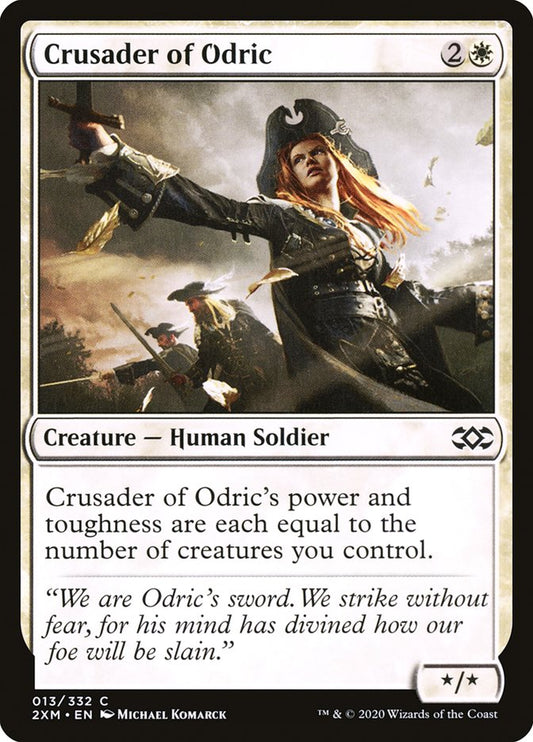 Crusader of Odric - (Foil): Double Masters