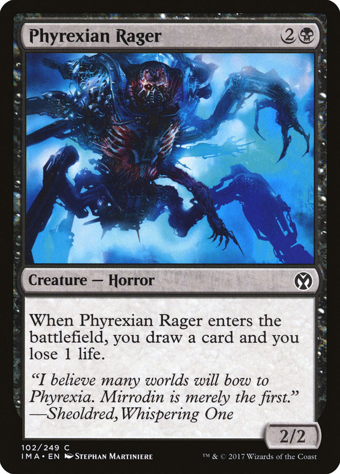 Phyrexian Rager: Iconic Masters