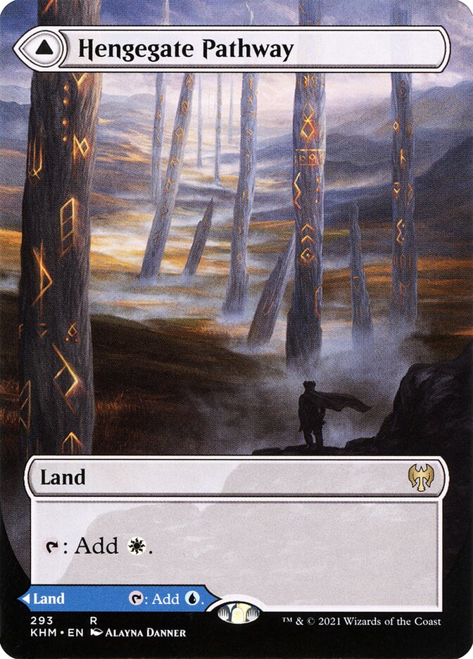 Hengegate Pathway // Mistgate Pathway - (Foil): Kaldheim