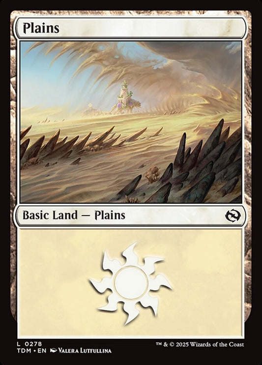Plains (#278) - (Foil): Tarkir: Dragonstorm
