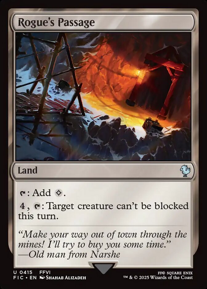 Rogue's Passage - (Foil): Final Fantasy Commander