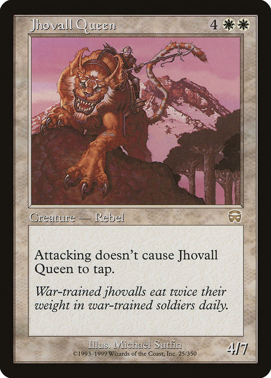 Jhovall Queen - (Foil): Mercadian Masques