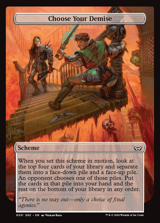 Choose Your Demise: Duskmourn: House of Horror Commander