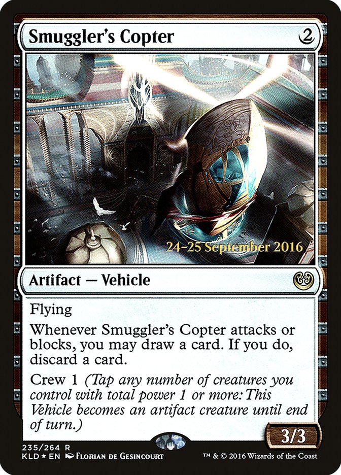 Smuggler's Copter (Prerelease) (Kaladesh) - (Foil): Kaladesh Promos