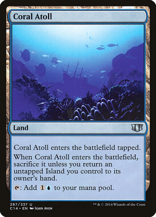 Coral Atoll: Commander 2014
