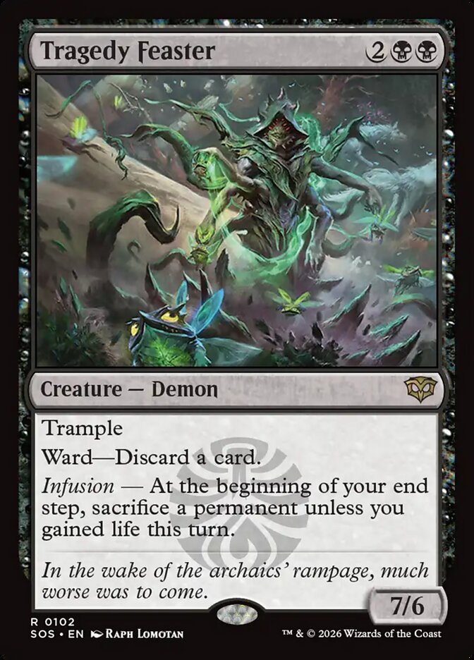 Tragedy Feaster - (Foil): Secrets of Strixhaven