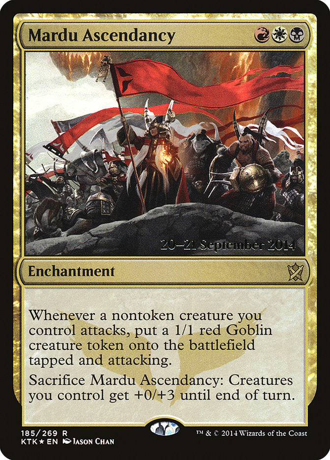 Mardu Ascendancy (Prerelease) (Khans of Tarkir) - (Foil): Khans of Tarkir Promos