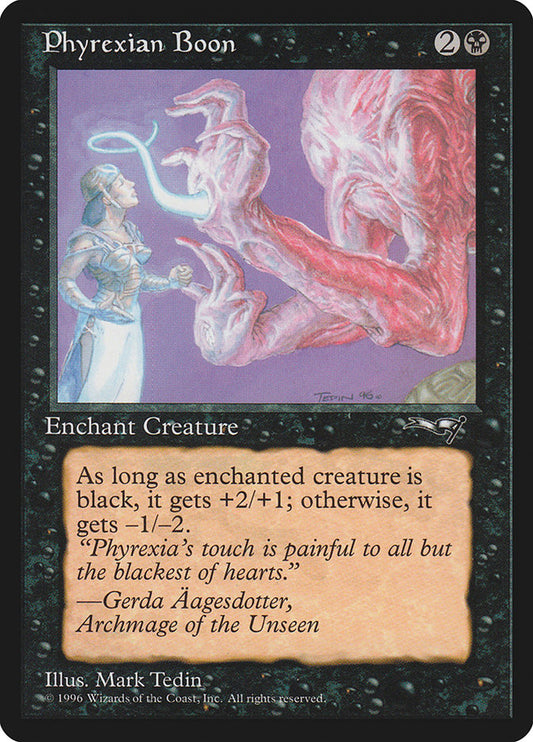 Phyrexian Boon (Female): Alliances