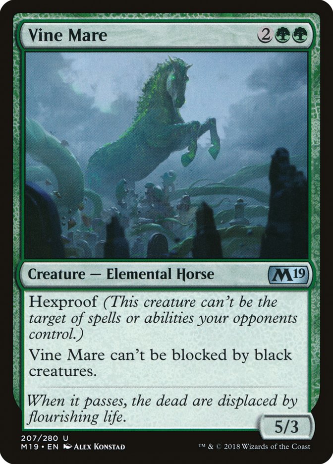Vine Mare - (Foil): Core Set 2019