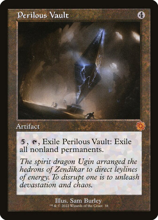 Perilous Vault (#038) (Retro Frame): The Brothers' War Retro Artifacts