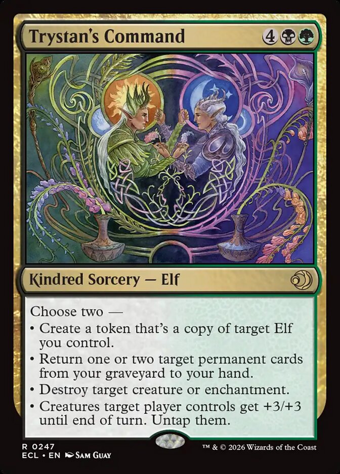 Trystan's Command - (Foil): Lorwyn Eclipsed