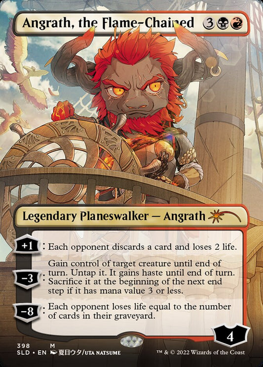 Angrath, the Flame-Chained (Secret Lair) (Borderless)