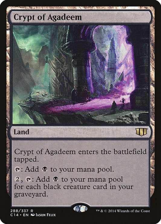 Crypt of Agadeem: Commander 2014