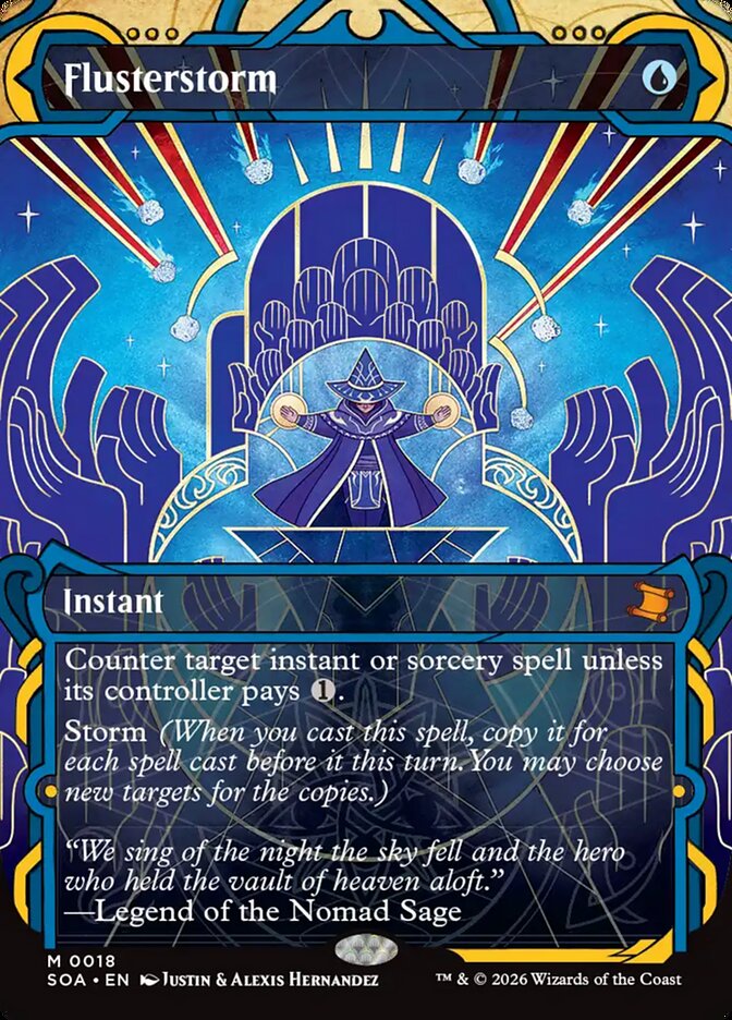 Flusterstorm - (Foil): Secrets of Strixhaven Mystical Archive