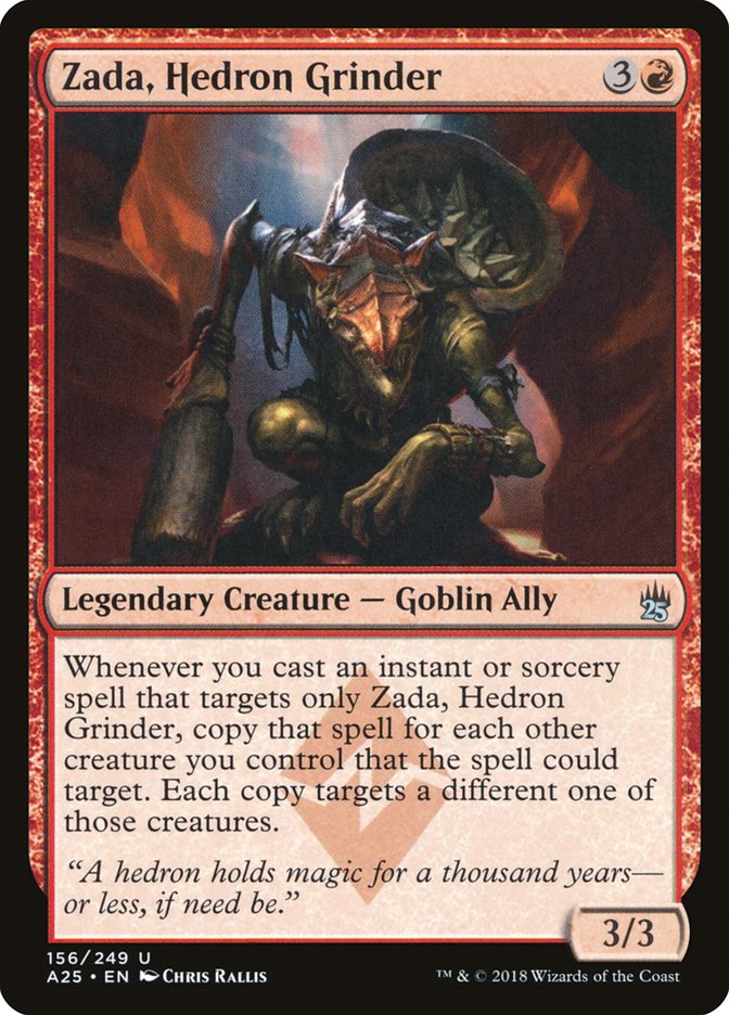Zada, Hedron Grinder - (Foil): Masters 25