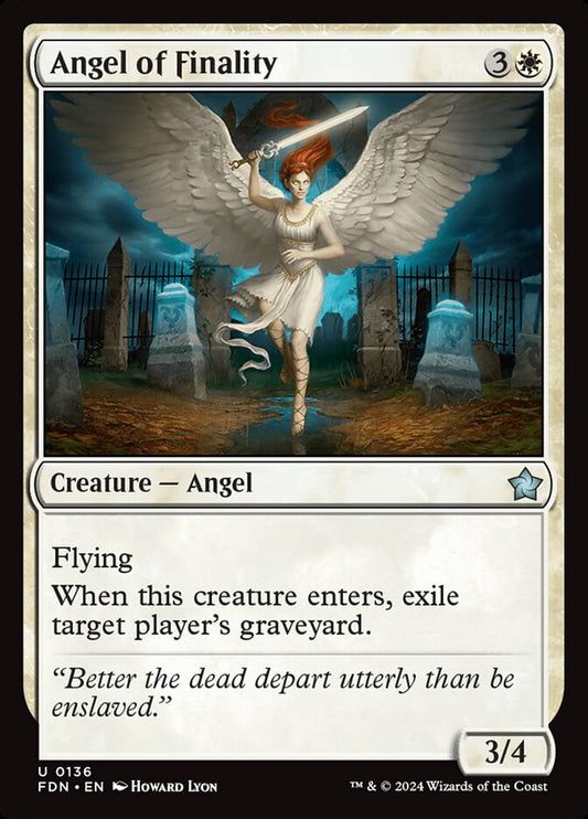 Angel of Finality - (Foil): Foundations