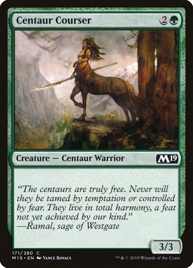 Centaur Courser: Core Set 2019