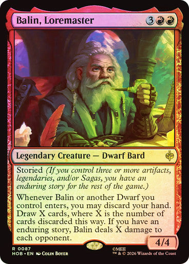 Balin, Loremaster - (Foil): The Hobbit