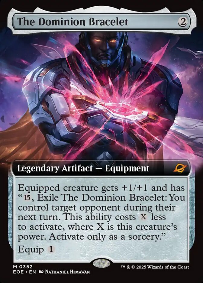 The Dominion Bracelet (#352) (Extended Art): Edge of Eternities