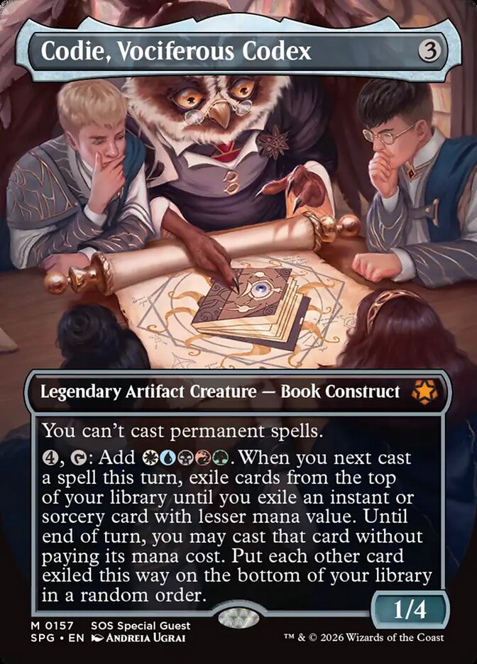 Codie, Vociferous Codex - (Foil): Special Guests