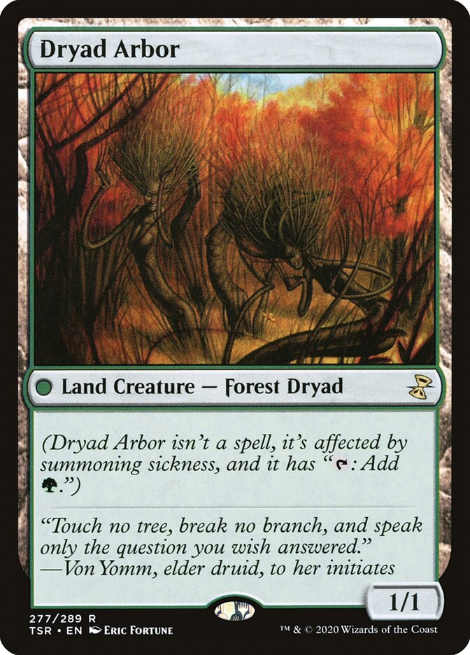 Dryad Arbor - (Foil): Time Spiral Remastered