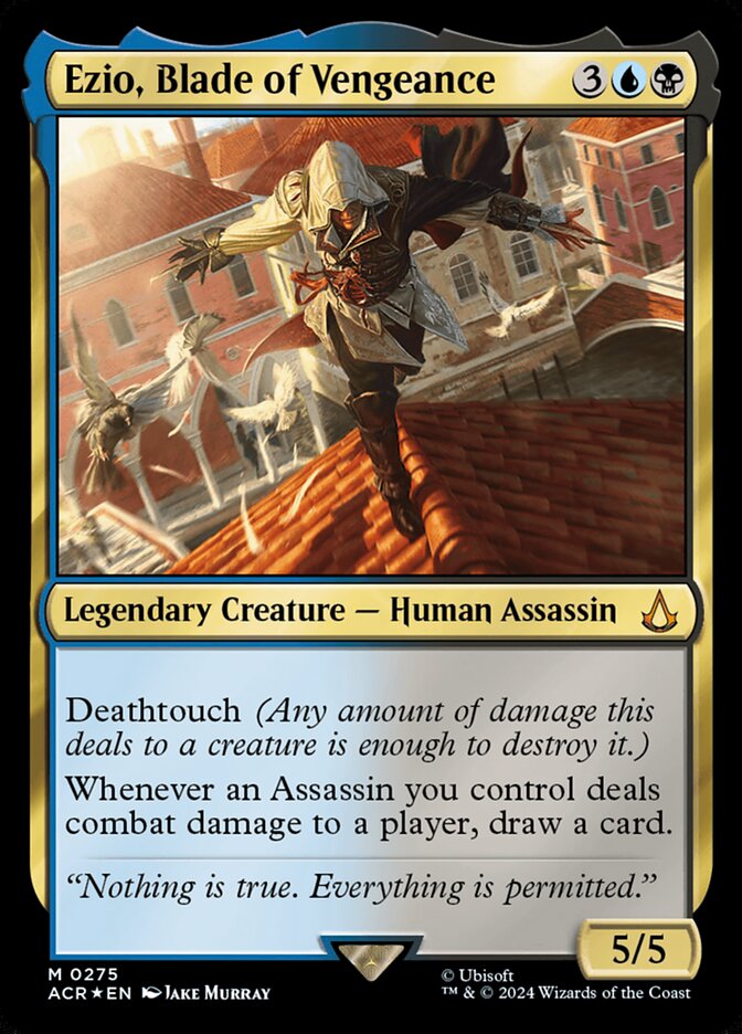 Ezio, Blade of Vengeance - (Foil): Assassin's Creed