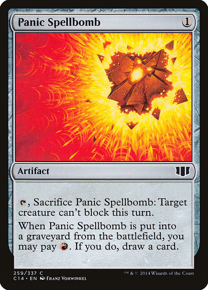 Panic Spellbomb: Commander 2014