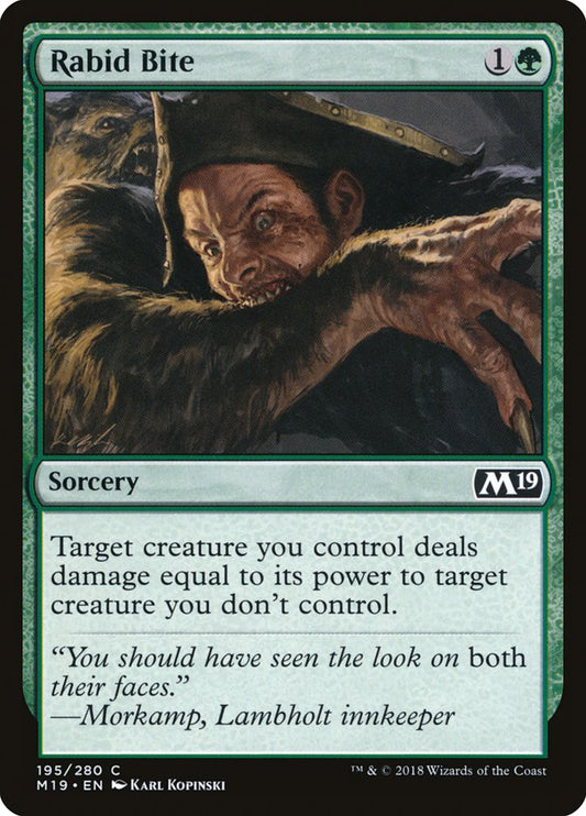 Rabid Bite: Core Set 2019