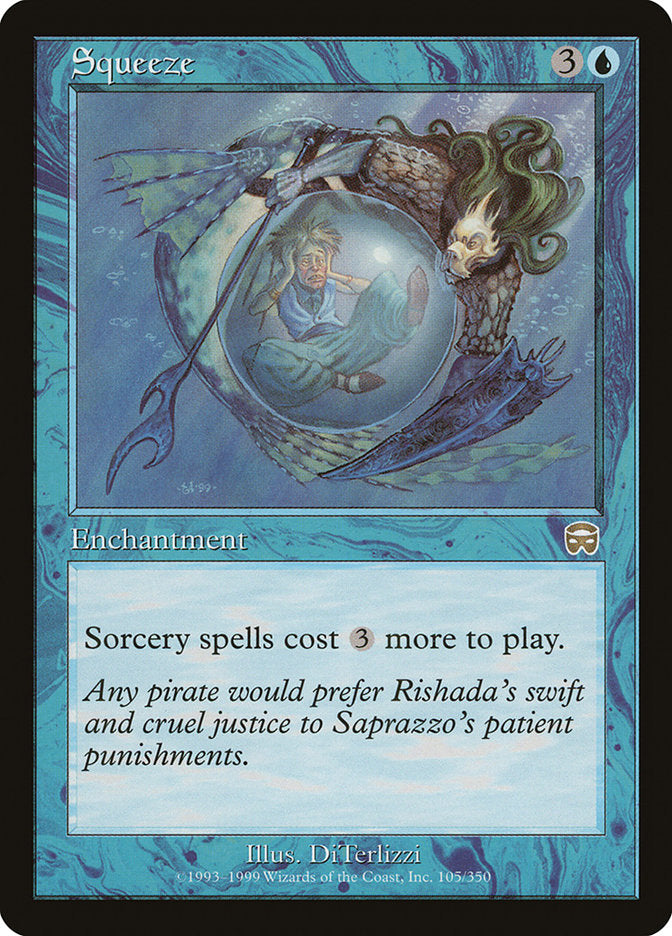 Squeeze - (Foil): Mercadian Masques